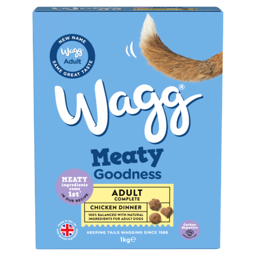 WAGG MEATY GOODNESS CHICKEN DRY DOG FOOD 1KG