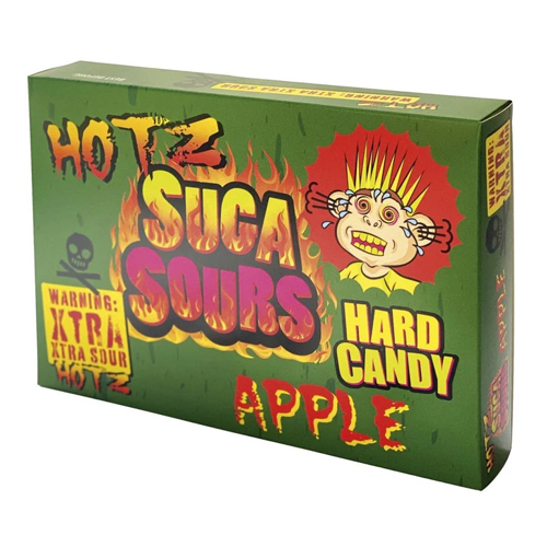 FUTURE CANDY SUGA SOURS HOTZ APPLE HARD CANDY 100G