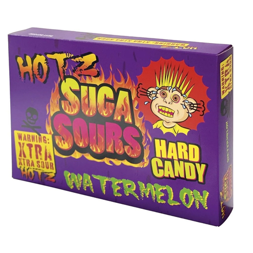 FUTURE CANDY SUGA SOURS HOTZ WATERMELON HARD CANDY 100G