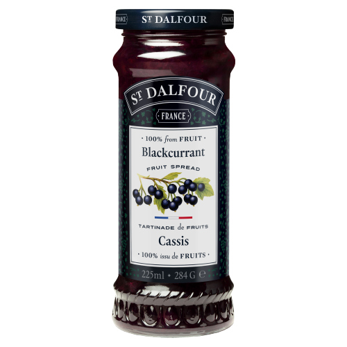 ST.DALFOUR BLACKCURRANT FRUIT SPREAD 284G