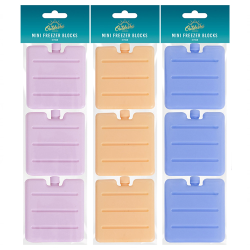 BELLO MINI FREEZER BLOCKS 3 COLOURS 3PK