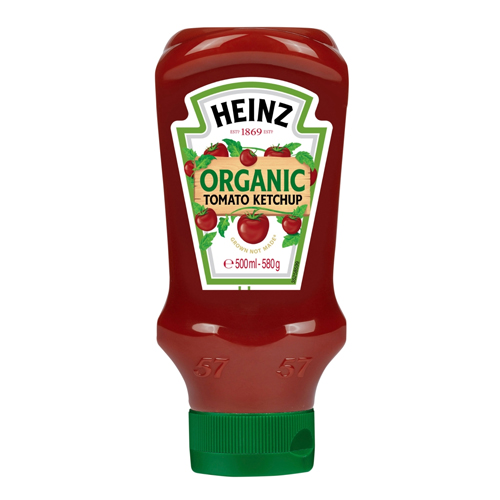 HEINZ ORGANIC TOMATO KETCHUP 580G