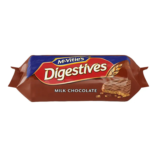 MCVITIE'S MILK CHOCOLATE DIGESTIVE BISCUITS 200G