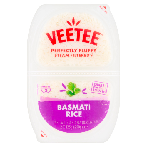 VEETEE BASMATI RICE TWIN POT 250G