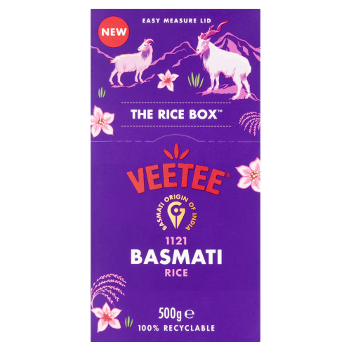 VEETEE BASMATI RICE BOX 500G
