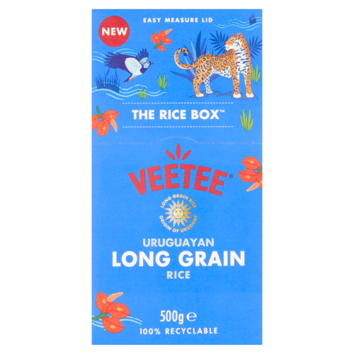 VEETEE URUGUAYAN LONG GRAIN RICE BOX 500G