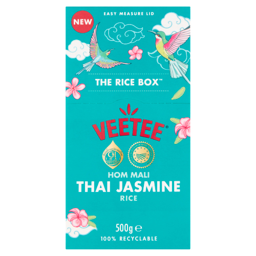 VEETEE HOM MALI THAI JASMINE RICE BOX 500G