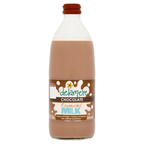 DELAMERE CHOCOLATE FLAV MILK 500ML