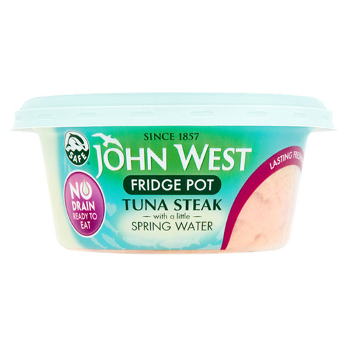 JOHN WEST FRIDGE POT TUNA SPRING WATER 110G