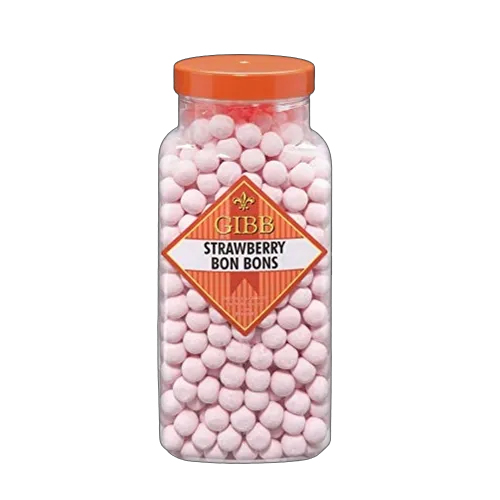 GIBB STRAWBERRY BONBONS JAR 3KG