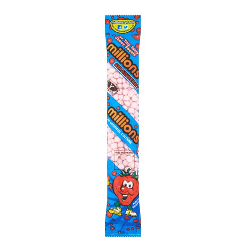 MILLIONS STRAWBERRY TUBES 55G
