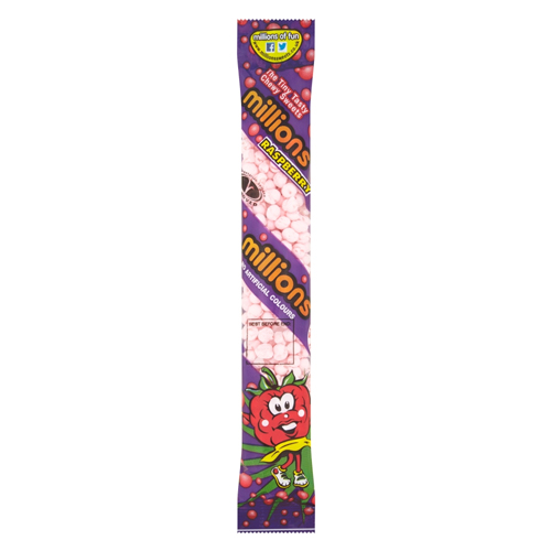 MILLIONS RASPBERRY TUBES 55G