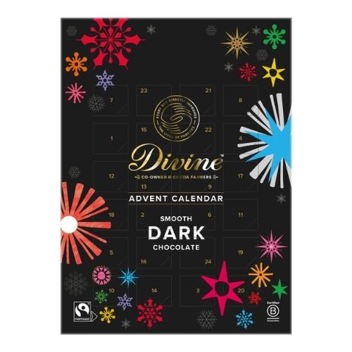 DIVINE DELICIOUSLY SMOOTH DARK CHOCOLATE ADVENT CALENDAR 85G