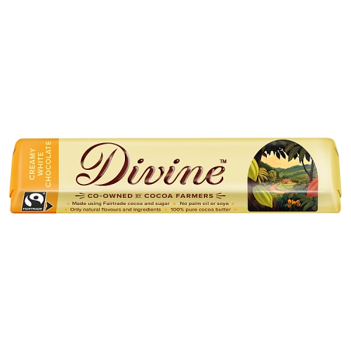DIVINE CHOCOLATE CREAMY WHITE 35G