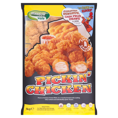 MEADOWVALE PICKIN CHICKEN 1KG