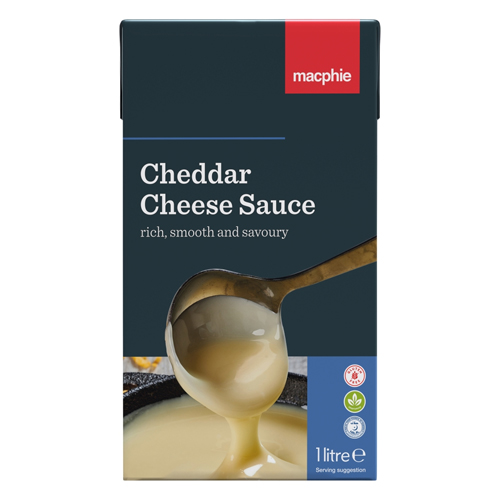 MACPHIE CHEDDAR CHEESE SAUCE 1L
