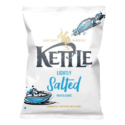 KETTLE LIGHTLY SALTED CRISPS 40G
