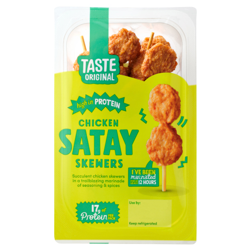 TASTE ORIGINAL 12 MINI CHICKEN SATAY 96G
