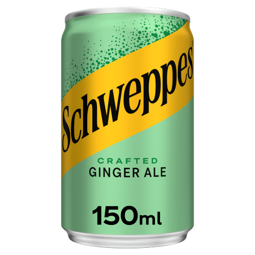 SCHWEPPES CANADA DRY GINGER ALE CAN 12PK 150ML