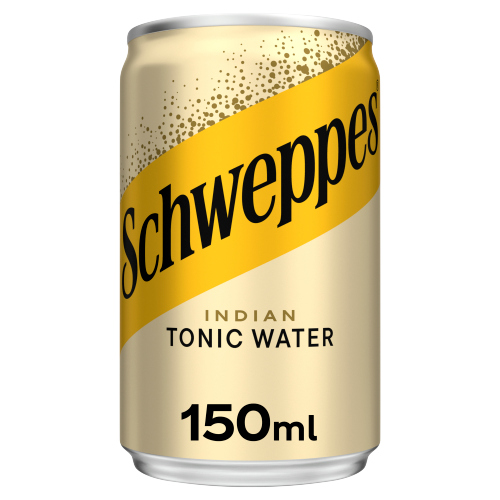 SCHWEPPES TONIC WATER CAN 150ML