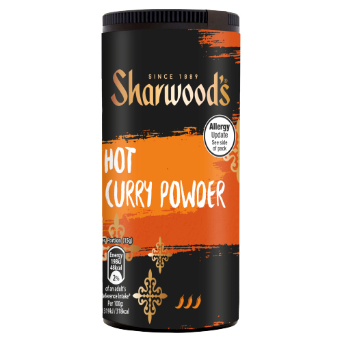 SHARWOOD'S HOT CURRY POWDER 102G