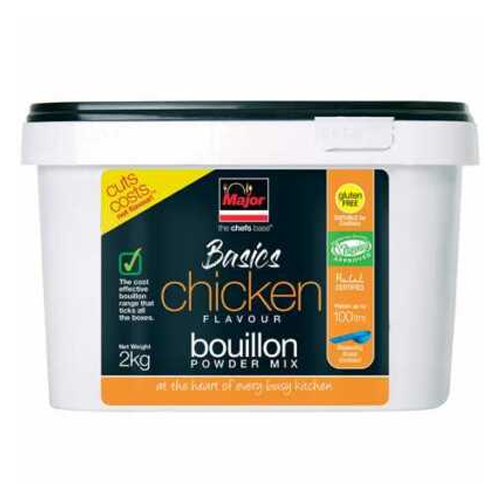 MAJOR BASICS CHICKEN BOUILLON POWDER 2KG