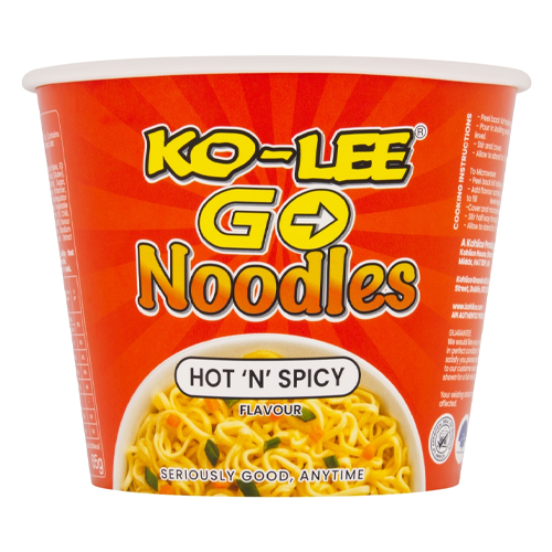 KO-LEE CUP NOODLE HOT & SPICY 65G