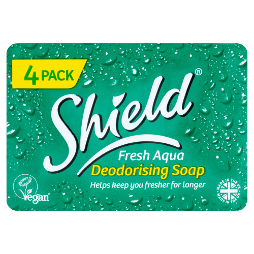 SHIELD FRESH AQUA DEODORISING SOAP115G