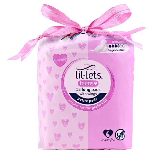 LIL-LETS TEEN TOWELS LONG 12PK