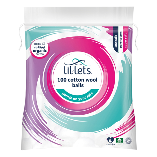 LIL-LETS COTTON WOOL BALLS 100S