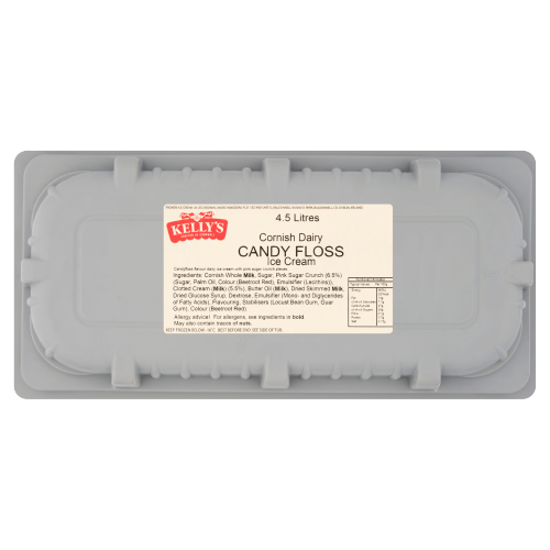 KELLY'S CORNISH DAIRY CANDY FLOSS ICE CREAM 4.5L
