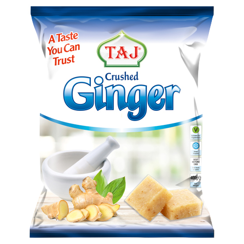 TAJ CRUSHED GINGER 400G