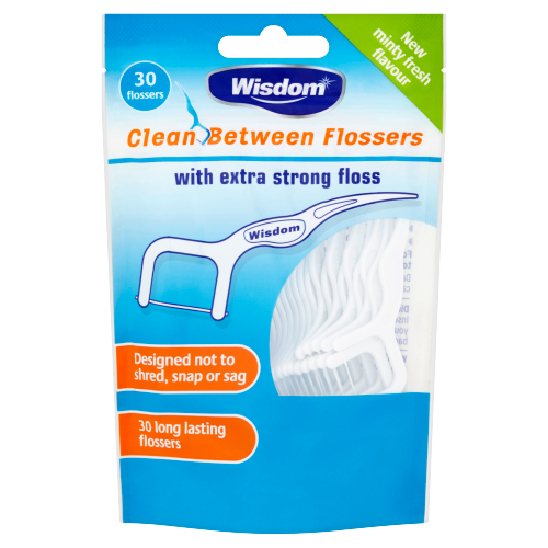 WISDOM CLEAN BETWEEN FLOSSERS 1PACK