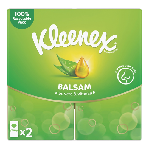 KLEENEX BALSAM TWIN CLIP STRIP 1PK