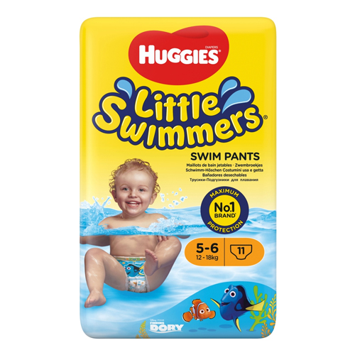 HUGGIES LITTLE SWIMMERS 5-6 11S