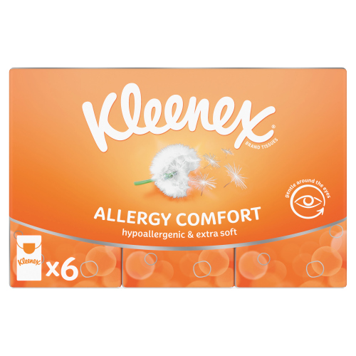 KLEENEX ALLERGY COMFORT POCKET 6PK