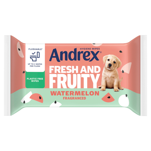 ANDREX HYGIENE WIPES FRESH & FRUITY 30S