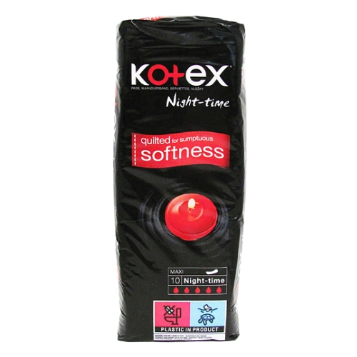 KOTEX MAXI NIGHT TIME 10 PACK