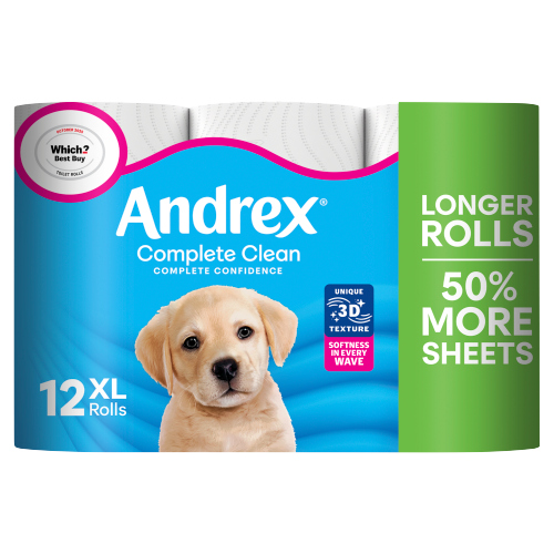 ANDREX MEGA ROLL COMPLETE CLEAN 12S