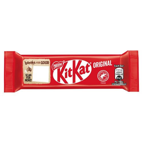 KITKAT 2 FINGER MILK CHOCOLATE BISCUIT BAR 20.7G