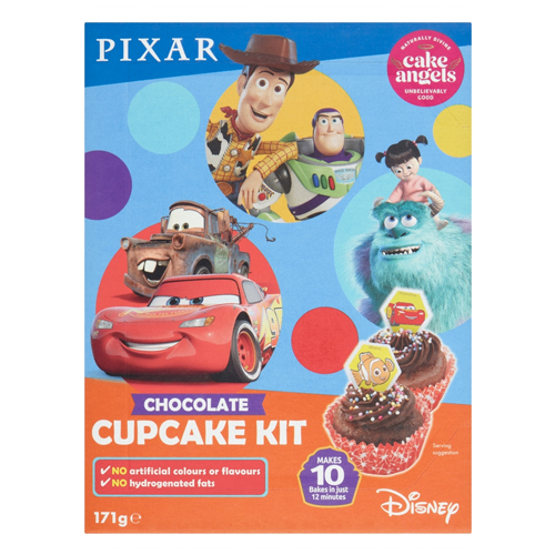 CAKE ANGELS DISNEY PIXAR CUP CAKE KIT CHOCOLATE171g