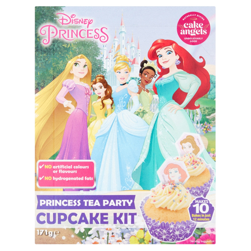 CAKE ANGELS PRINCESS TEAPARTY CUPCAKE MIX 171G