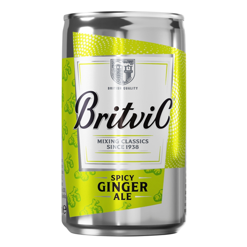 BRITVIC SPICY GINGER ALE CAN 150ML