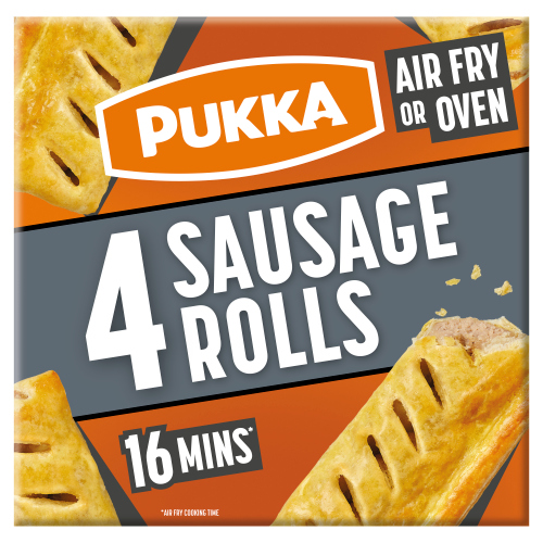 PUKKA 4 SAUSAGE ROLLS 4PK