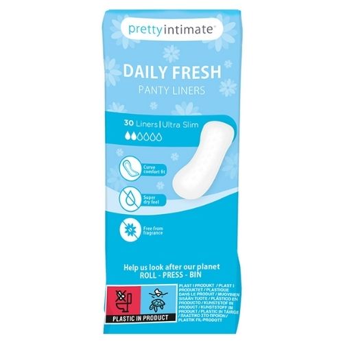 PRETTY INTIMATE PANTY LINERS 30S