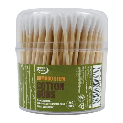 QUEST COTTON BUDS BAMBOO STEM 400S