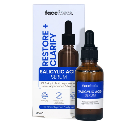 FACE FACTS FACIAL SERUM SALICYLIC ACID 30ML