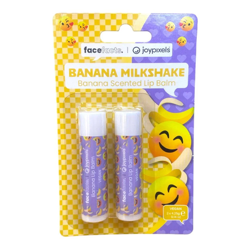 FACE FACTS X JOYPIXELS LIP BALMS BANANA MILKSHAKE 4.25G