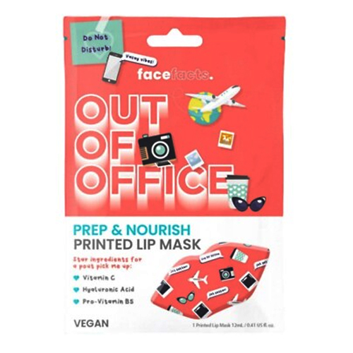 FACE FACTS OUT OF OFFICE PRINTED LIP MASK 12ML
