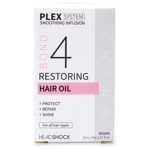 HEADSHOCK PLEX SYSTEM RESTORING HAIR OIL NO.4 30ML